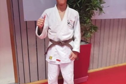une nouvelle ceinture noire !