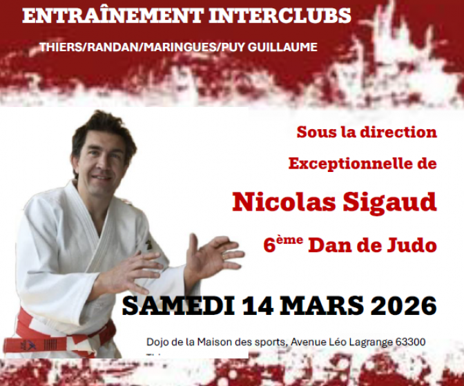 Image de l'actu 'Un entrainement interclub avec Nicolas Sigaud'